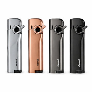 Aomai Metal Jet Flame Lighter Windproof Refillable Premium Finish