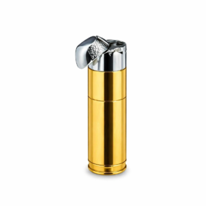 Metal Bullet Shape Lighter Flip Top Refillable Premium Finish