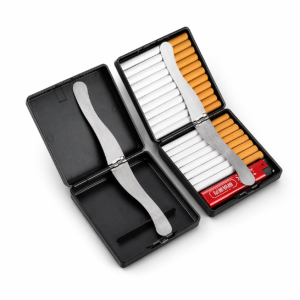 Slim Hard Case Cigarette Holder Portable Pocket Storage Box