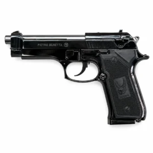 Luxury Beretta Style Metal Pistol Lighter Black Edition